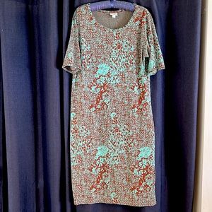LuLaRoe Julia Dress Size 2X never worn plus size womens